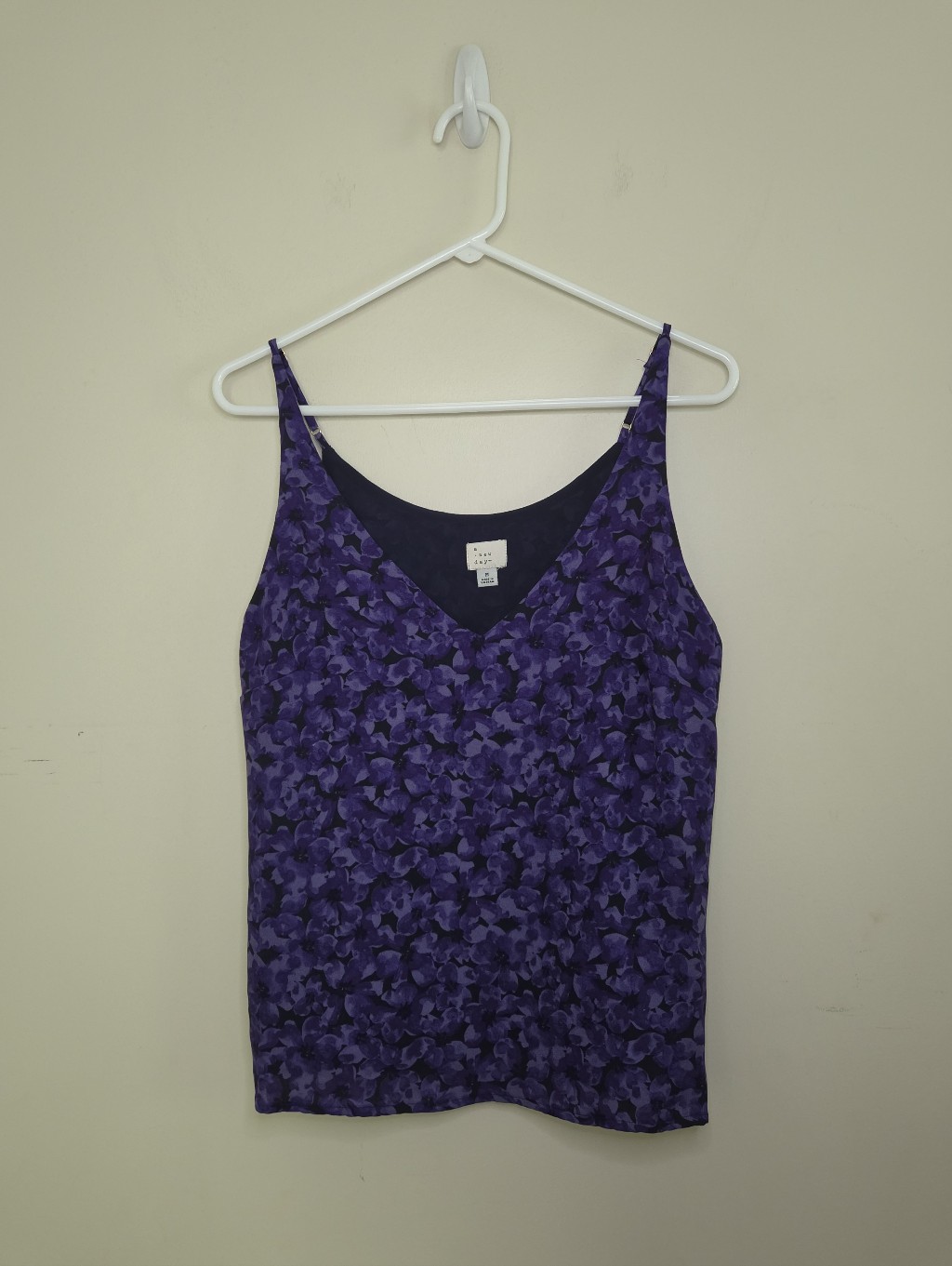 5/$25 Women's A New Day Purple Tank Top Sz Medium